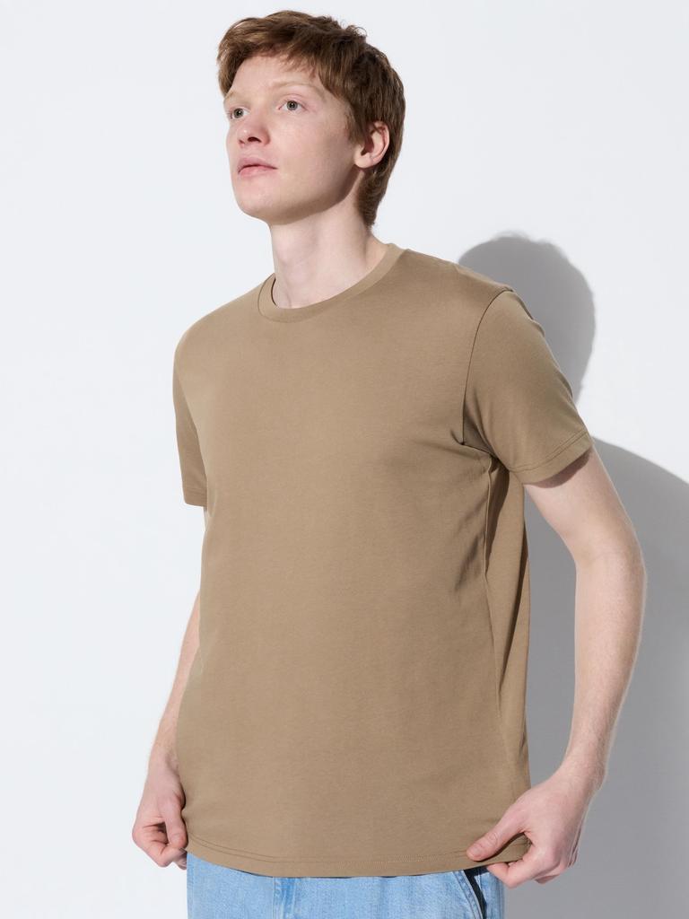 Uniqlo Футболка с круглым вырезом и коротким рукавом Dry Color 