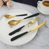 Stainless Steel 304 Western Tableware Four-Piece Set Creative Steak Knife Hotel Tableware Knife, Fork and Spoon Suit