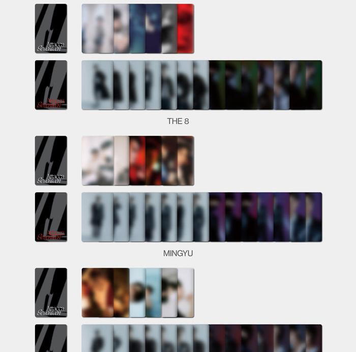 Seventeen 9-й мини-альбом [Attacca] CARAT версия.