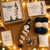 Занятия для взаимодействия родителей и детей Набор для изготовления своими руками крючком гнома-украшения, Рождественская тематика Мягкие вязаные поделки Наборы ручной работы на День благодарения Комплект,