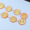 Creative Simulation Dried Orange Slice Christmas Garland For Mantle Front Door Home Wall Doorway Window Christmas Tree Decor