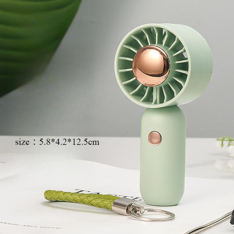 Ручной вентилятор Удобная USB-зарядка Карманный маленький вентилятор Мини-настольный вентилятор