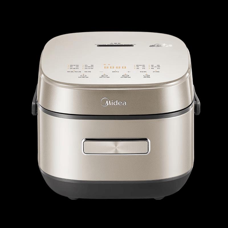 Midea 4L IH Rice Cooker with Stainless Steel Pot CN plug (adapter included)