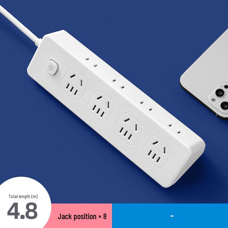 USB Сетевой фильтр с многорозеточным удлинителем для использования в офисе и общежитии