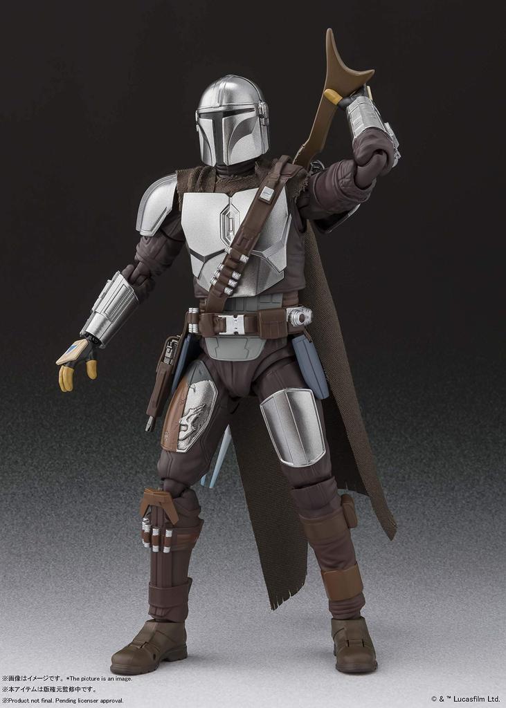 TAMASHII NATIONS Star Wars The Mandalorian The 150mm Painted Movable Figure S.H.Figuarts (Beskar Armor) (STAR WARS Mandalorian) Approx. ABS&PVC&Cloth