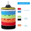 8Pcs Car Polishing Pads Kit 3/4/5/6/7 Inch Foam Sponge Buffer Pad Buffing Disc Set Polisher Polishing Machine Wax Pads 125/150mm