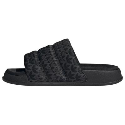 Женские шлепанцы Adilette Essential 'Trefoil Monogram - Black' Женские IG7149