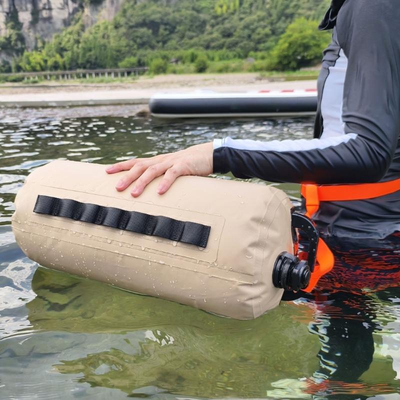 Quick Inflation 10kg Swimming Buoy Bag Open Water Training Recreation Bright Color Floating Dry Bag Surfing Safety Tow Float Towing Buoy Gear