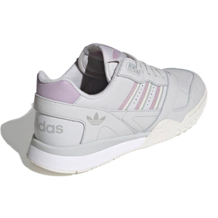 adidas Оригиналы A.R.. Кроссовки из синтетической кожи Удобные Универсальные Прочные Низкие Теннисные Кроссовки Женские Кроссовки Серые G27714