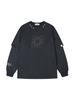 TUOMIO Star Stud Layered Long Sleeves [Charcoal]