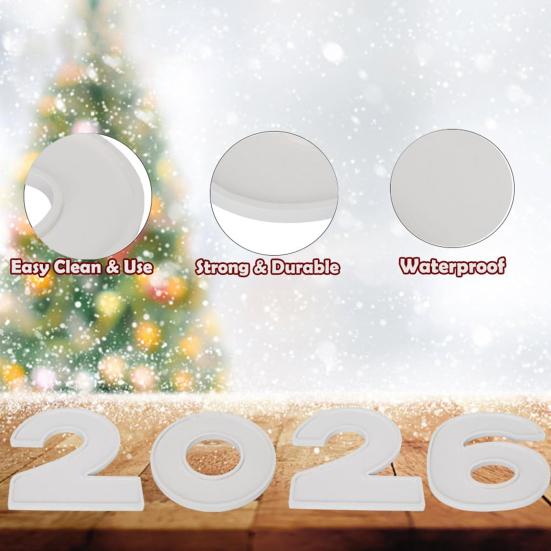 Наполняемый картонный сервировочный поднос номер 2026 поднос для закусок поднос для еды для выпускного вечера контейнер для конфет десертов закусок для вечеринки по случаю выпускного юбилея Нового года