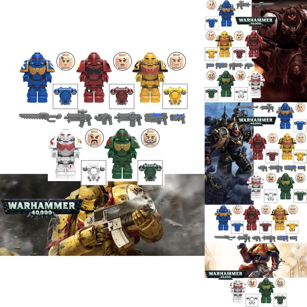 My601-605 Набор детских игрушек-конструкторов Ultimate Warrior Empire Fist