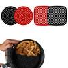 Silicone Air Fryer Liners Reusable Non-stick Pot Liner Food-Grade Silicone Basket Accessories