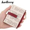 Artificial Leather Women Mini Purse Fashion Zipper Card Holder Wallet Ladies Casual Wallets