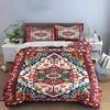 Geometric medallion with florals. Bedding sets Duvet cover sets Duvet covers Pillowcases(1 * Duvet Cover 2 * Pillowcases without duvet insert)