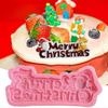 Flexible and easy to clean food grade fondant molds reusable DIY cake decoration
