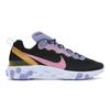 React Element 55 Черные бледно-фиолетовые кроссовки унисекс CI9593-001