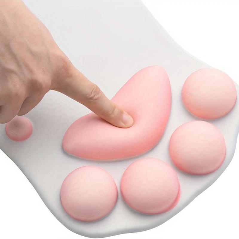 Cute Cat Claw Mouse Pad With Wrist Support - Soft, Precise Tracking & Clicking For Maximum Comfort!