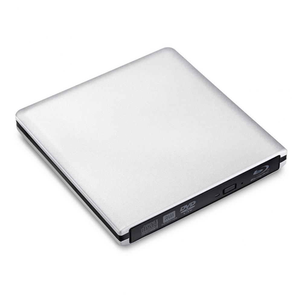Ультратонкий 4K USB 3.0 Алюминиевый Blu-ray привод для ноутбука/настольного компьютера (Модель 2025 г.)