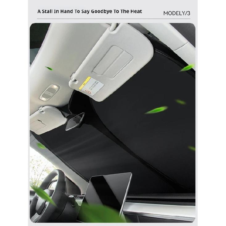 Windshield Sun Shade For Alfa Romeo Stelvio 2017-2021 2022 2023 2024 Window Sunshade Sun Visor Protector Foldable Blocks UV Rays