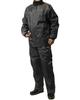 Rain Suit Lining On M Dark Gray Men's (Water Resistance 20,000mmH2O) (Reinforced Shoulders/Inseam) (Adjustable Cuffs) (Mesh Sleeves) AS-5400-M