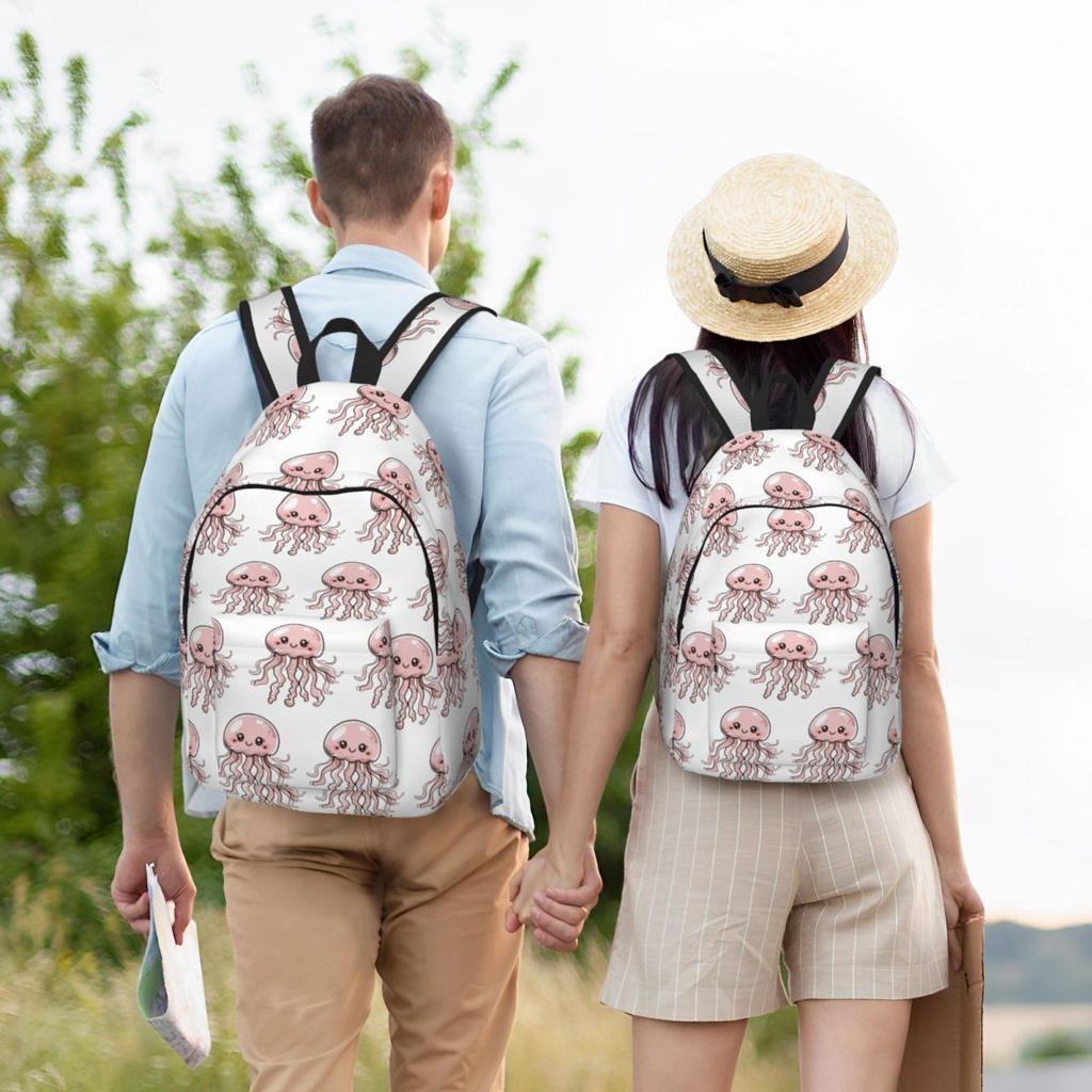 Милый Медуза Кавайный Дизайн Рюкзак Горячая Распродажа Daypack Большая Вместимость Мальчики Девочки BookBag Школьная Сумка Наплечные Сумки для Мужчин Женщин
