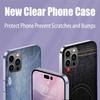 Стильный Чехол для Телефона в Стиле Джинсы Для Iphone 17 Air 15 Pro 14 Plus 16 Pro Max 17E 16E 12 13 Mini 11 Чехол Милые Fundas