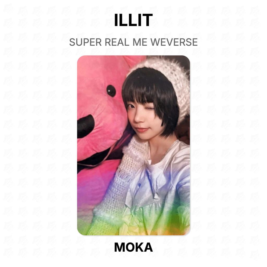 ILLIT SUPER REAL ME WEVERSE Официальная фотокарточка