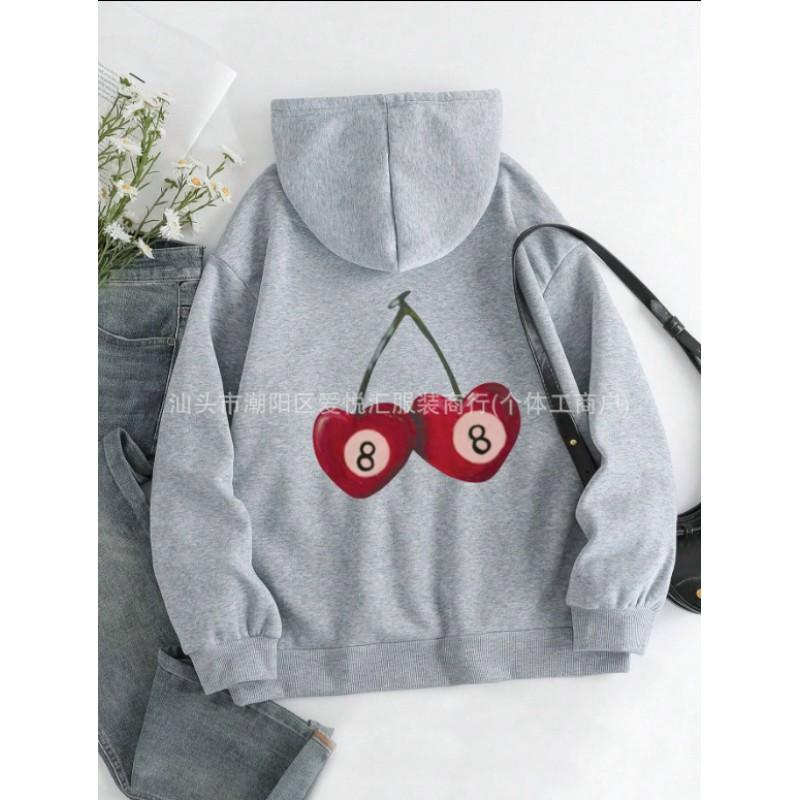 Womens Oversized Hoodie With Leopard Print Star Graphic Casual Streetwear Sweatshirt