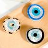 1 шт. Принтованная имитация уксусной кислоты «дьявольский глаз» персонализированный зажим-краб повязка на голову заколка для волос голубые глаза креативный элегантный и уникальный