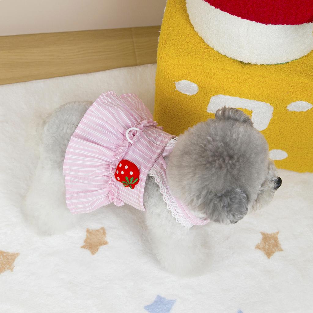 Летнее платье принцессы для собаки, юбка для котенка, питомца, милое, удобное, с бантом, платья для собак для маленьких и средних щенков, наряд для пуделя, чихуахуа