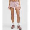 Hotty Hot Low Rise Linen Short 2.5 Pink Haze