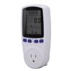 Watt Meter LCD Screen Alarm Function Overload Protection ABS Material Electricity Usage Monitor
