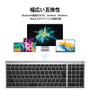 IClever Keyboard Bluetooth Wireless Keyboard Pantograph Wireless Keyboard Wireless Japanese JIS Layout Может подключать 3 устройства одновременно