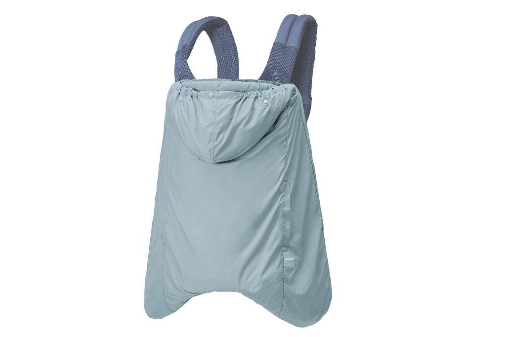 BABYHOPPER Down Baby Carrier Cold Weather Rain Down Stroller Ages Months 90% Cover, Cover, Cover, All-Weather Cover/Gray, 3-Way, Year-Round Use,