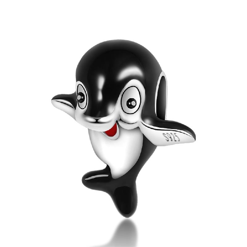 Fit Pan Оригинальный Браслет Черный Питомец Серия Шарм Для Женщин Ювелирные Изделия DIY Бусины Новинки