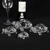 Landscaping High Quality Home Decoration Crystal Turtle Desktop Ornament Craft Gift Tortoise Statue
