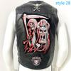 Vest Street Punk Vest Jacket Sleeveless Harley Motorcycle Badge Embroidered Vest