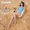 Женский цельный купальник TOSWIM с контролем живота
