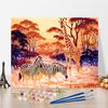 DIY картина по номерам цифровая живопись маслом искусство ремесла цифры живопись украшение дома хобби