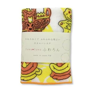 Kyoyu Сделано в Японии Платок для рук Прибл.. 25x25 см Хлопок Имабари 100% Fuwaron Jomon Подарок Местный Марлевый Быстросохнущий Нежный к Коже Младенца Впитывающий