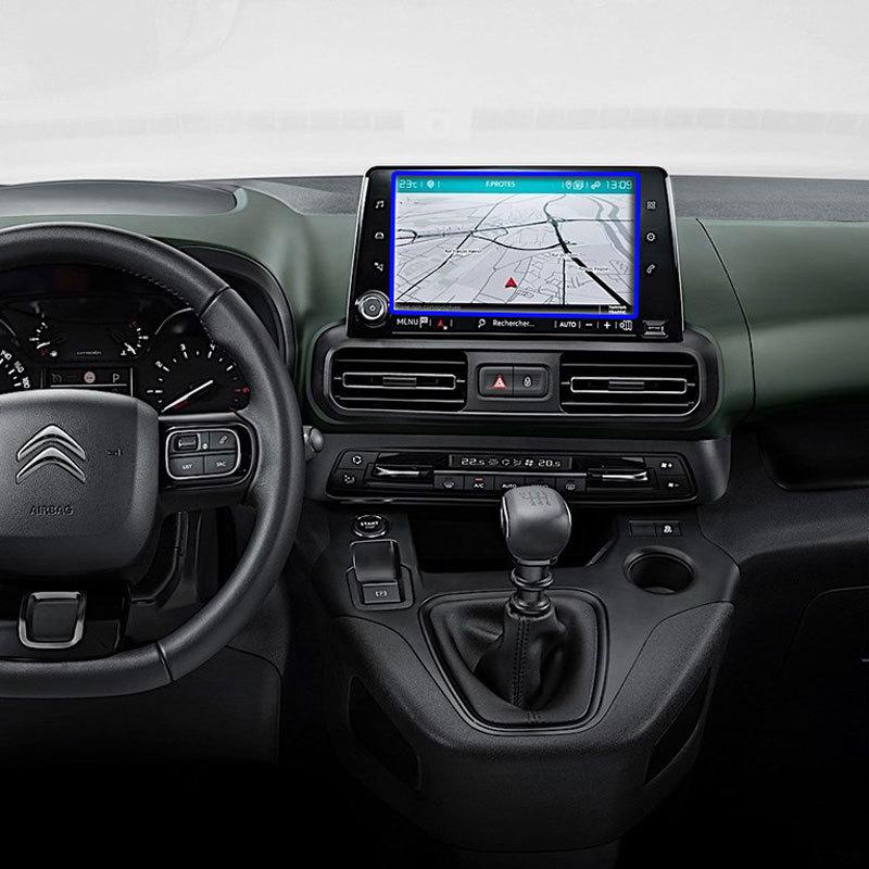 Tempered glass screen protector film For Citroen Berlingo 2018 Car radio GPS Navigation screen Interior accessories