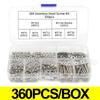Stainless Steel Hexagon Socket Head Cap Screws Lock Flat Gasket Washers M3 Cross Screw Fasteners Bolt Nut Set Assortment Kit