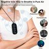 Air Purifier Necklace Portable Mini Air Purifier Smoke Odor Eliminator Wearable Negative Ion Generator Personal Air Purifier
