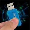 Мини Портативный USB Micro SD Кардридер для 2 TF карт для ПК Ноутбука
