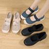 Летняя дышащая обувь для ходьбы на одной педали, женская обувь большого размера, на липучке, легкая, с мягкой подошвой, повседневная обувь для мам