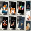 Аниме Забавный Чехол с Лисой Для Samsung Galaxy S23 S21 S22 Ultra S8 S9 S10 Note10 Plus Note 20 Ultra S20 FE Чехол