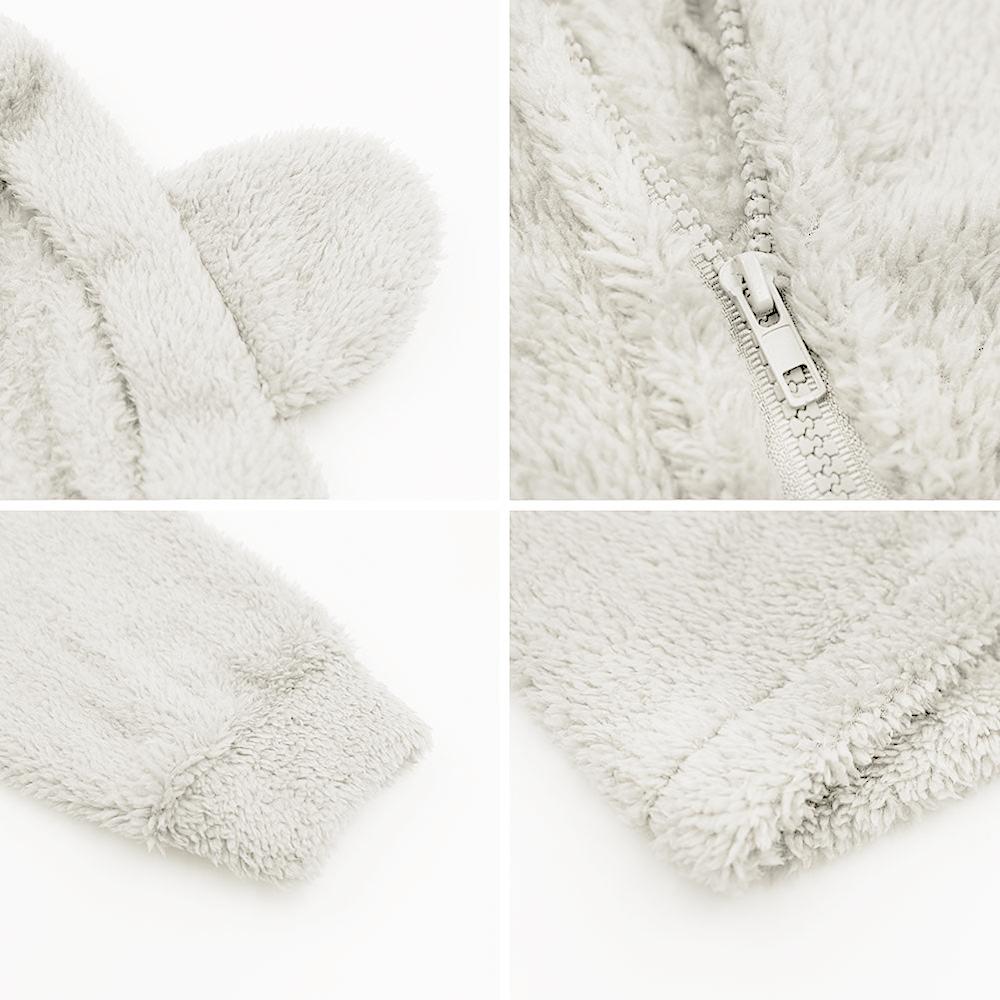 One-piece Pajama Suit Warm Hooded Jumpsuit
