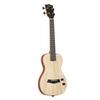 KALA Solid Body Electric Series Ukulele, Flame Maple Top, Tenor, Electric, KA-SB-MAP-T_W/BAG, with Case
