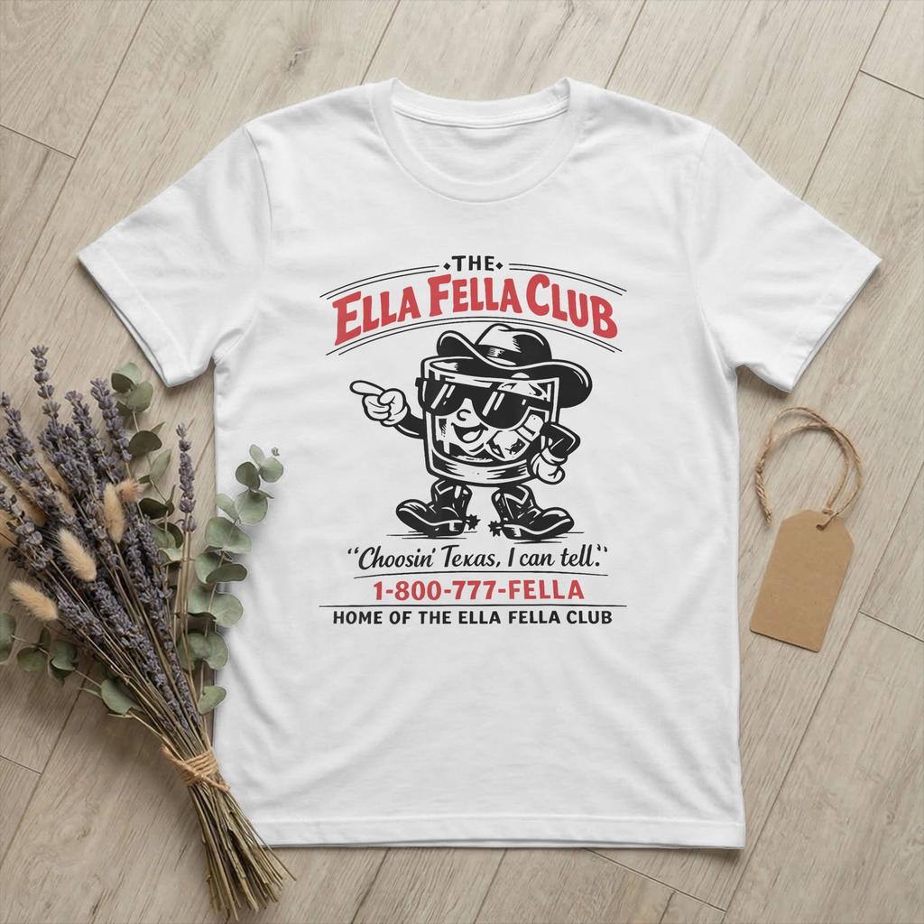Vintage Elias Fellas Western Cowboy TShirts for Unisex Crewneck Cotton T Shirt Country Funny Short Sleeve Tees Gift Idea merch